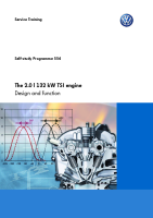 VW - SSP 554_The 2.0 l 132 kW TSI engine - Self Study Programme 
